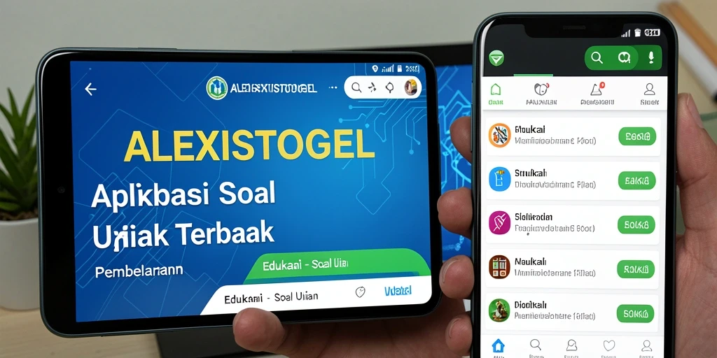 Tampilan antarmuka ALEXISTOGEL yang sederhana dan fungsional.