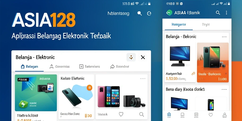 Tampilan antarmuka pengguna ASIA128 yang modern dan intuitif.