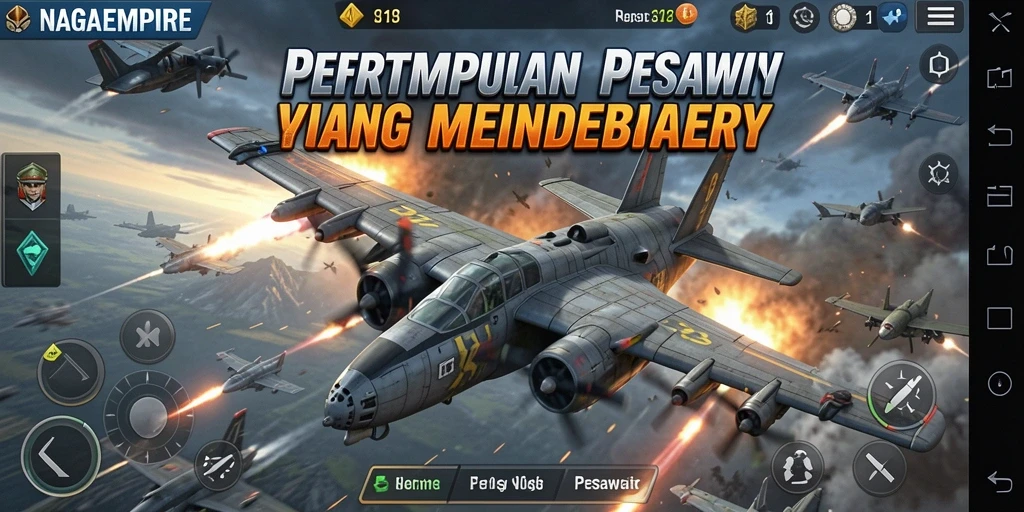 Tampilan antarmuka <strong>NAGAEMPIRE</strong> yang futuristik dan intuitif.